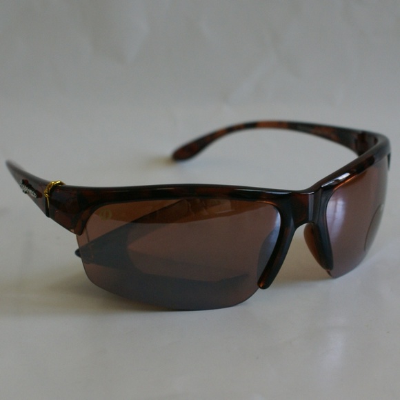 NWT Sportsman semi-rimless wrap around blade Coppermax lens tech sunglasses - Picture 1 of 7